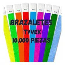 10000 Pulseras Brazaletes Tyvek - Eventos Hoteles Shows 