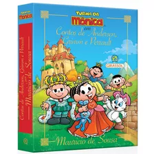 Turma Da Mônica - Contos De Andersen, Grimm E Perrault, De Mauricio De Sousa. Editora Girassol Brasil Edições Eireli, Capa Dura Em Português, 2008