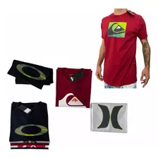 Kit 5 Camisas Camisetas Masculina Multimarcas Algodão Oferta