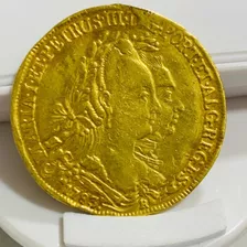 Moeda Ouro 6400 Reis, 13 Gr.- 31.3mm.ano: 1783, Império.