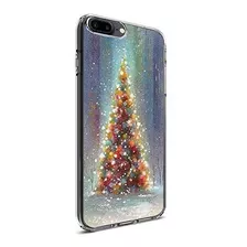 Protector De Espalda iPhone 7 Plus 55 Inch Merry Christmas D