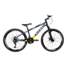 Bike Aro 26 Kog Freeride Full 21v Shimano Vmaxx X25