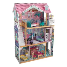 Casa De Muñecas De Madera Kidkraft Annabelle Con Ascensor, B