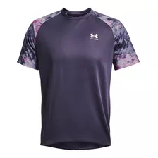 Remera Under Armour Tech 2.0 Printed Violeta De Hombre