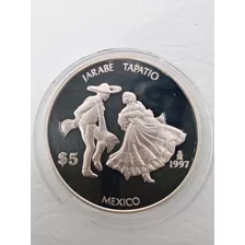 Medalla De Plata Jarabe Tapatio 1997 Escasa México 
