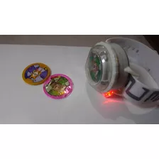 Digimon Reloj Juguete Fichas Sonido Luces 