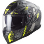 Ls2 Helmets Citation Casco Integral De Motocicleta, Con Par. Chevrolet Citation