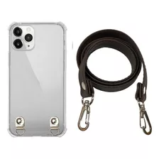 Funda Colgante Reforzada Cuerina Para iPhone 11 Pro Max