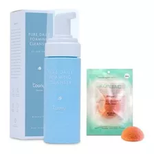 Kit Pure Daily Espuma De Limpieza + Esponja Facial Rosa