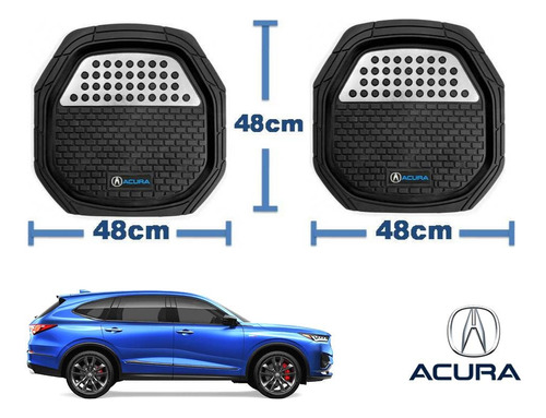 Tapetes 3d Logo Acura + Cubre Volante Mdx 2022 2023 2024 Foto 5