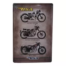 Placa Decorativa Bsa