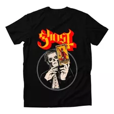 Playera Ghost Rock Metal, Tarot, Opus, Papa Varias Tallas