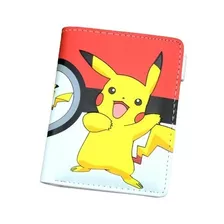 Cartera Monedero De Pikachu Anime 