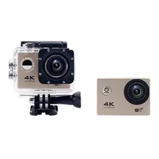 Câmera Sport 4k Action Gocam+ Carregador+bateria+cartão 32gb