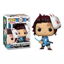 Funko Pop Demon Slayer Tanjiro Kamado Con Mascara #867