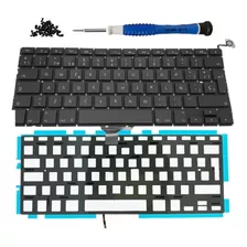 Teclado Macbook Pro 13 A1278 Retro Tornillos Destornillador