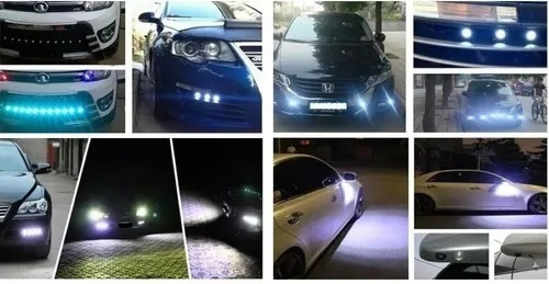 10 Focos Ojo De Aguila Faros Led Tipo Xenon Niebla 10 Pz Foto 5