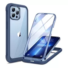 Funda Miracase Para iPhone 13 Pro- Azul Oscuro