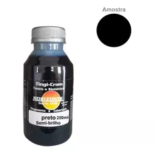 Tinta Para Couro Preto Jaquetas Sofás Tingicrom 250ml