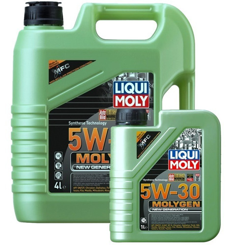 Aceite De Motor Molygen 5w30 Liqui Moly 5lts