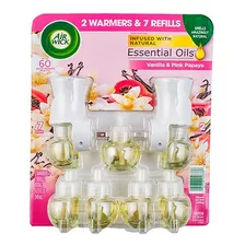 Air Wick Aromatizante 2 Maq 7 Rep Vanilla & Pink Papaya