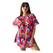 Remeron Pijama Mujer Estampado Modal Y Lycra