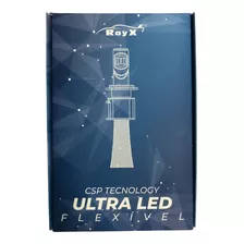 Par Ultra Led Ray X Malha Flex Chip Csp 6400 Lumens H1