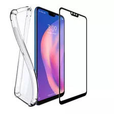 Capa + Película 3d Full Tela Toda Para Xiaomi Mi8 Lite