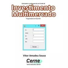 Livro Calculando O Rendimento De Um Fundo De Investimento...