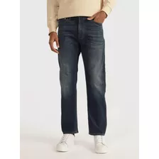Jeans Calvin Klein Slim Washed Hombre Azul