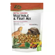 Zilla Reptiles Alimentos Munchies Vegetal Y Mezcla De La Fru