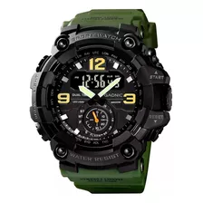 Reloj Digital Gadnic Rm80f23 Hombres Sumergible Display Led