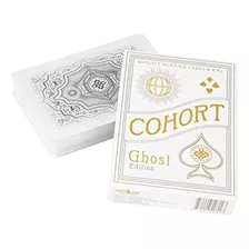 Ellusionist Cohort Baraja De Cartas De Juego Blanco