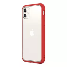 Funda Rhinoshield C/marco Y Tapa Trasera iPhone 11 Roja