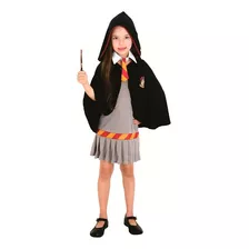 Fantasia Hermione Infantil Original Bruxinha Harry Potter