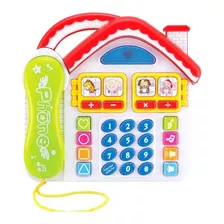 Brinquedo Educativo Telefone Divertido Com Luz E Som Dmt2961