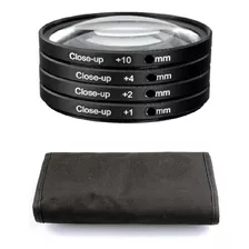 Kit Filtros Macro 77mm Kit 4 Unidades +1 +2 +4 +10 Estuche