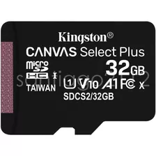 Tarjeta Micro Sd 32gb Kingston Clase 10 Original Full Hd