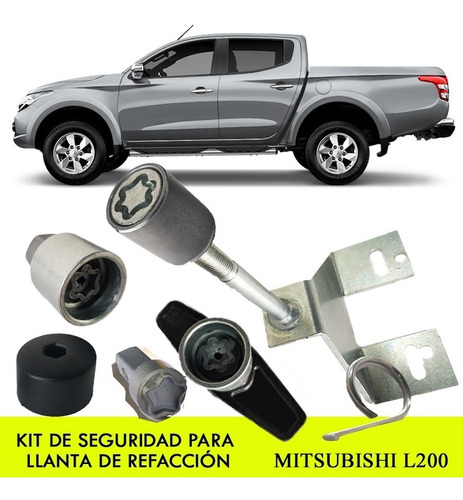 Kit De Birlos Para Ruedas Y Llanta Refaccin L200 4x4 2018 Foto 2