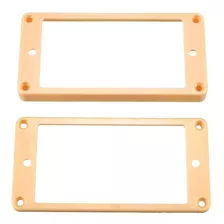 Set 2 Marcos Para Mic Humbucker Curvos De Plástico