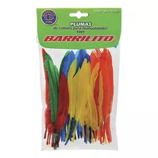 Pluma De Ave Para Manualidades (60 Plumas De Colores)