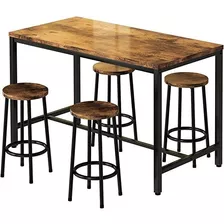 Recaceik Juego De Mesa De Comedor De 5 Piezas, Mesa De Coci.