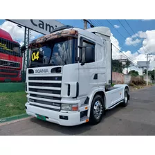 Scania R 124 400 2004 Eixo Drop R124 114 113 420 440 