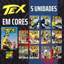 Tex Em Cores Kit Com 5 Unidades