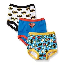Dc Comics Boys Toddler Superman, Batman Y Más Pantalones De