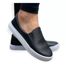 Tênis Slip On Feminino Molec Casual Sapatenis Confort