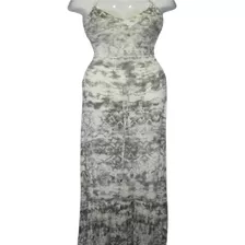 Vestido Spandex Gris Y Blanco 2xl Grande Especial