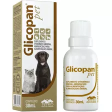 Glicopan Pet Vetnil Para Cães E Gatos 30ml