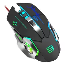 Mouse Para Juego Gamer Rgb Alambrico Usb 3200 Dpi G8