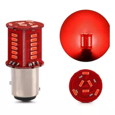 Luz De Freio 2 Polos 1157 Leds Strobo Lanterna Traseira 